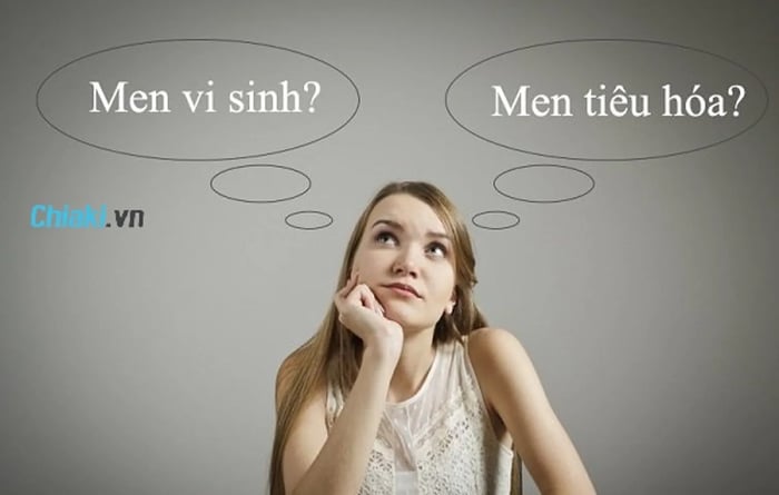 Sự khác biệt giữa men vi sinh và men tiêu hóa