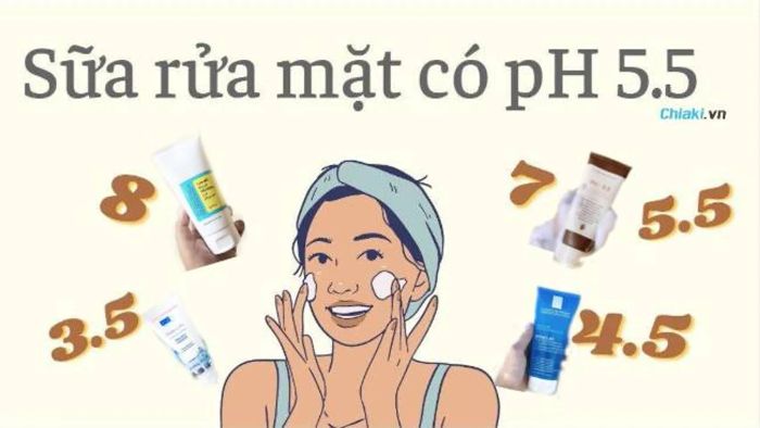 [Đầu trang] 15 loại sữa rửa mặt pH 5.5 dịu nhẹ và an toàn cho làn da của bạn