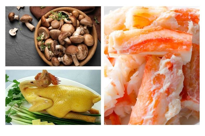 Cách nấu súp cua cho bé với thịt gà và nấm hương