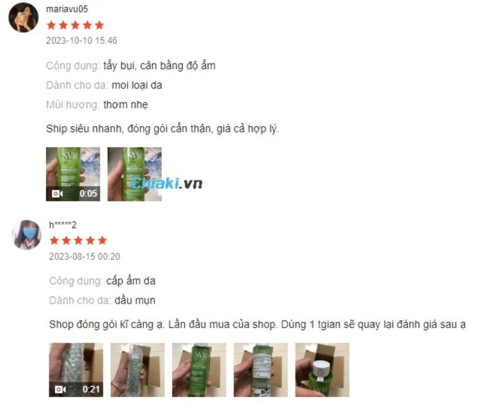 Đánh giá về Toner cho da dầu mụn SVR Sebiaclear Micro Peel