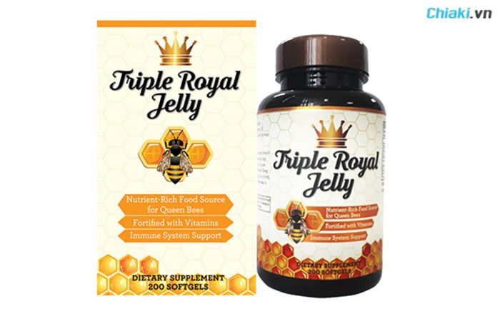 viên uống sữa ong chúa Triple Royal Jelly Nu-Health