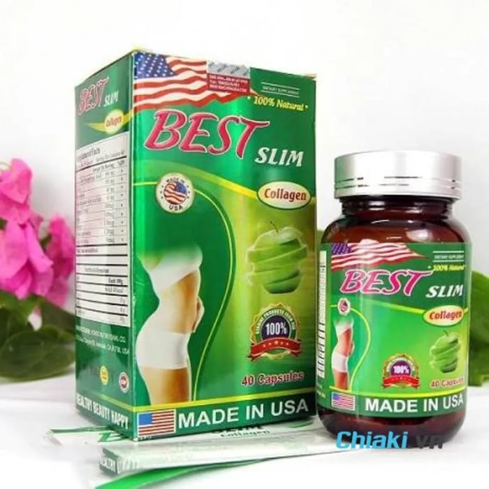 Thuốc giảm cân Mỹ Best Slim Collagen