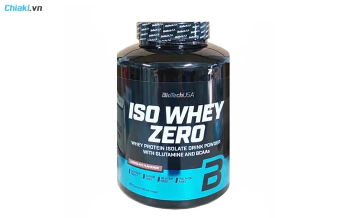 Sản phẩm dinh dưỡng hỗ trợ tăng cơ bắp BioTech USA Iso Whey Zero