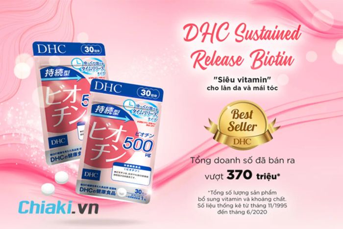 Viên uống Biotin của Nhật DHC