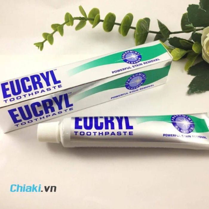 Kem đánh răng trị hôi miệng Eucryl Toothpaste