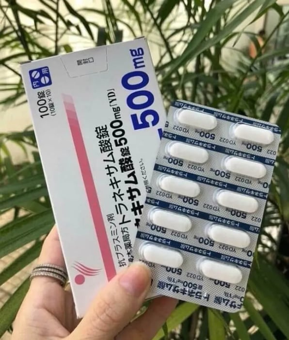 Viên uống trị nám Transamin 500mg