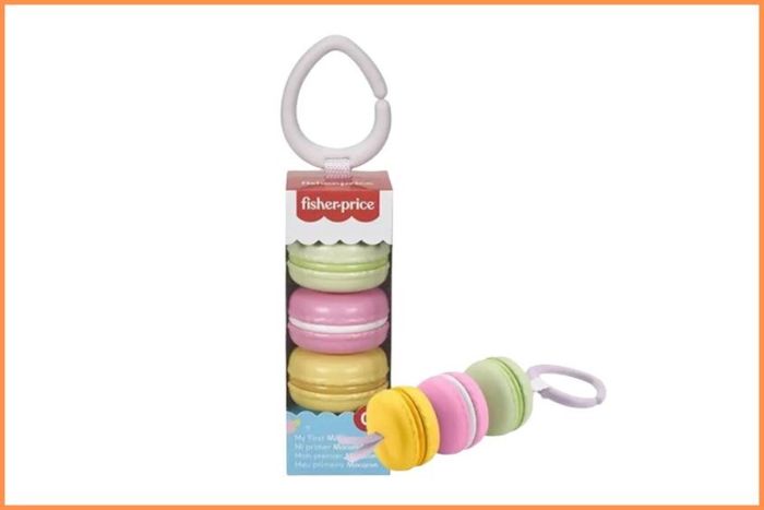 Lục lạc macaron Fisher Price là đồ chơi cực kỳ hấp dẫn cho trẻ 6 tháng tuổi