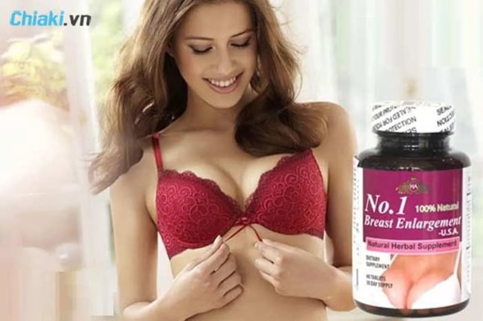 Thuốc tăng vòng 1 hàng đầu của Mỹ No.1 Breast Enlargement