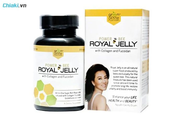 Viên uống sữa ong chúa Mỹ Power Beee Royal Jelly