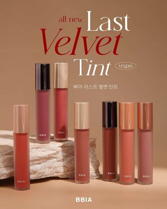 Son kem lì Bbia Last Velvet Lip Tint