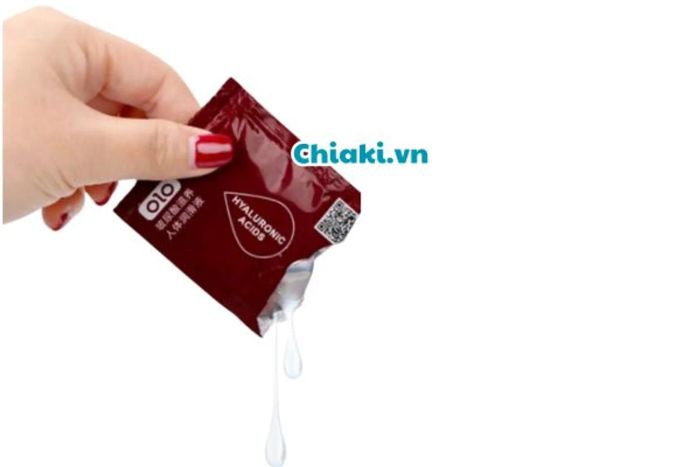 Gel bôi trơn gốc nước không mùi Olo gói 7ml