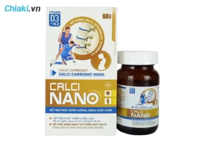 TOP 9 canxi nano dành cho người lớn dễ hấp thu hiệu quả tốt 