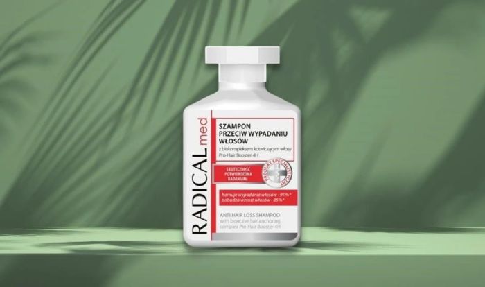 Dầu gội Radical Med Anti Hair Loss Shampoo giúp phòng ngừa rụng tóc