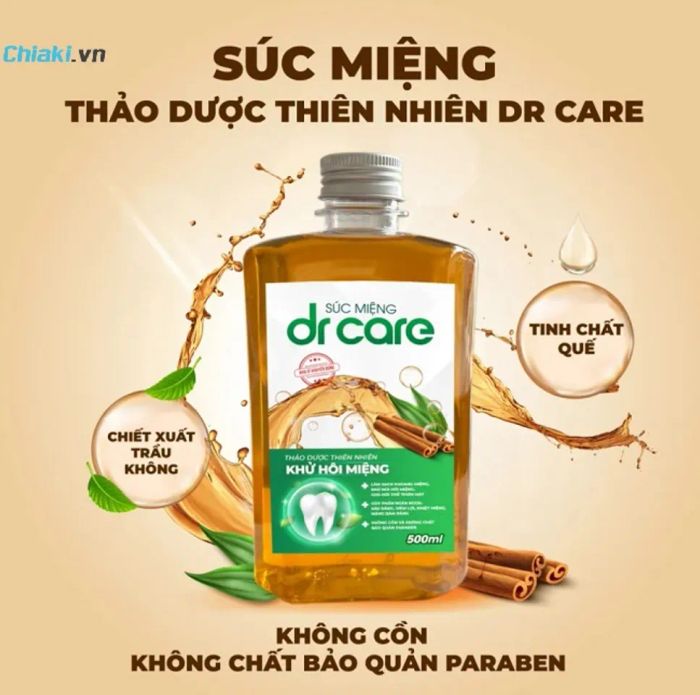 Nước súc miệng chiết xuất từ thiên nhiên Dr Care