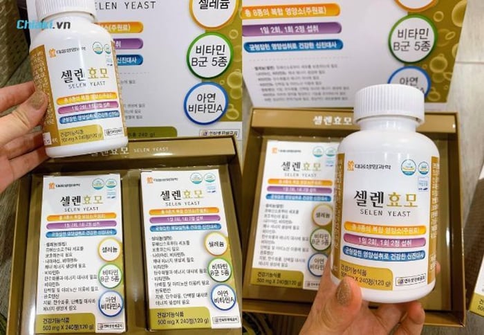 Daewoong Selen Yeast hỗ trợ bổ sung dinh dưỡng cho cơ thể