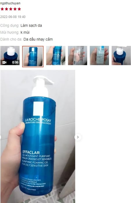 Đánh giá Toner La Roche Posay từ người dùng.