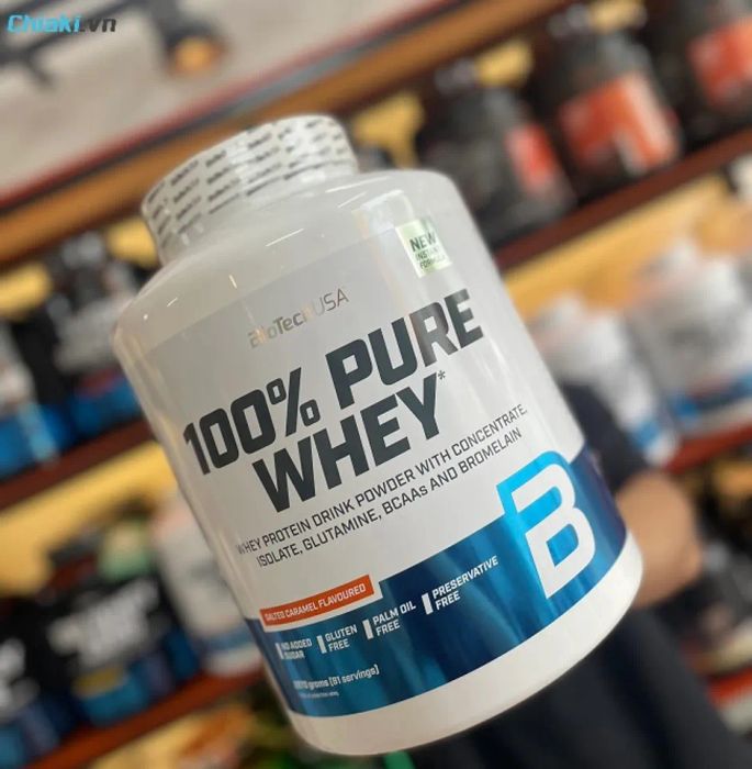 Pure Whey kết hợp của Whey Isolate và Whey Concentrate