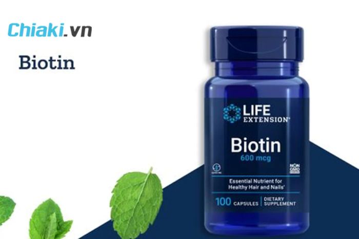 Viên uống Biotin Life Extension