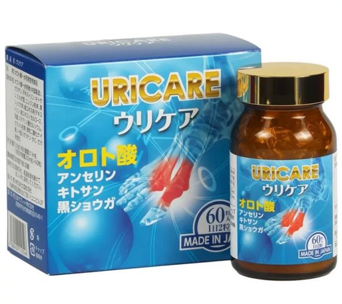 Thuốc điều trị gout Nhật Uricare JpanWell