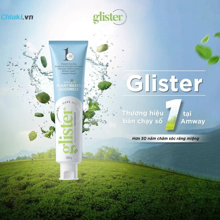 Kem đánh răng Amway Glister Multi-Action Toothpaste Fluoride