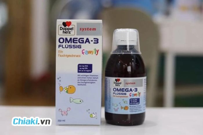 Siro Doppelherz Omega 3 của Đức Flussig Family