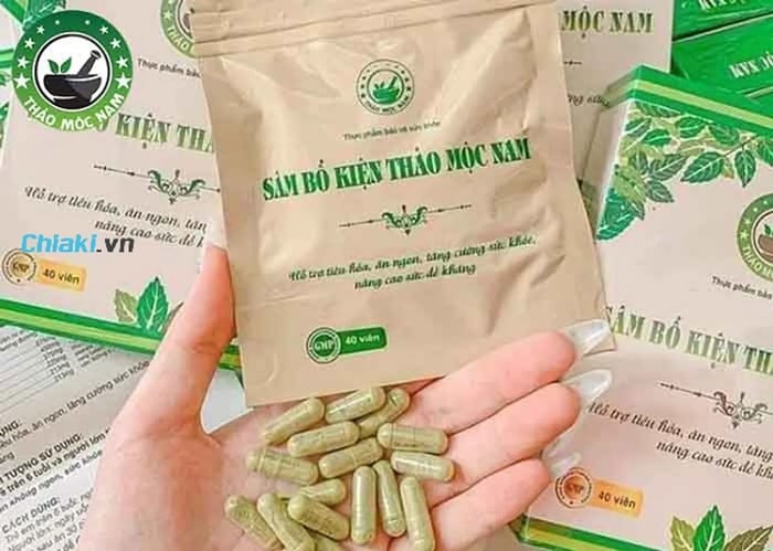 Sâm bổ kiện Thảo Mộc Nam - Giải pháp tăng cân tự nhiên