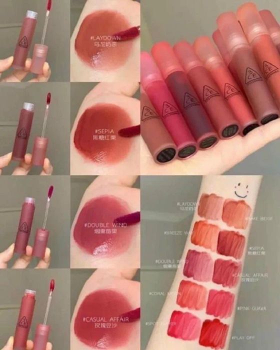 Son kem lì 3CE Blur Water Tint