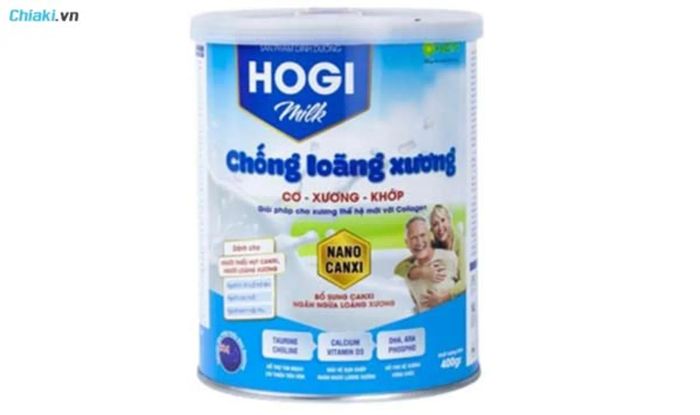 sữa cho xương khớp người trung niên Hogi Milk