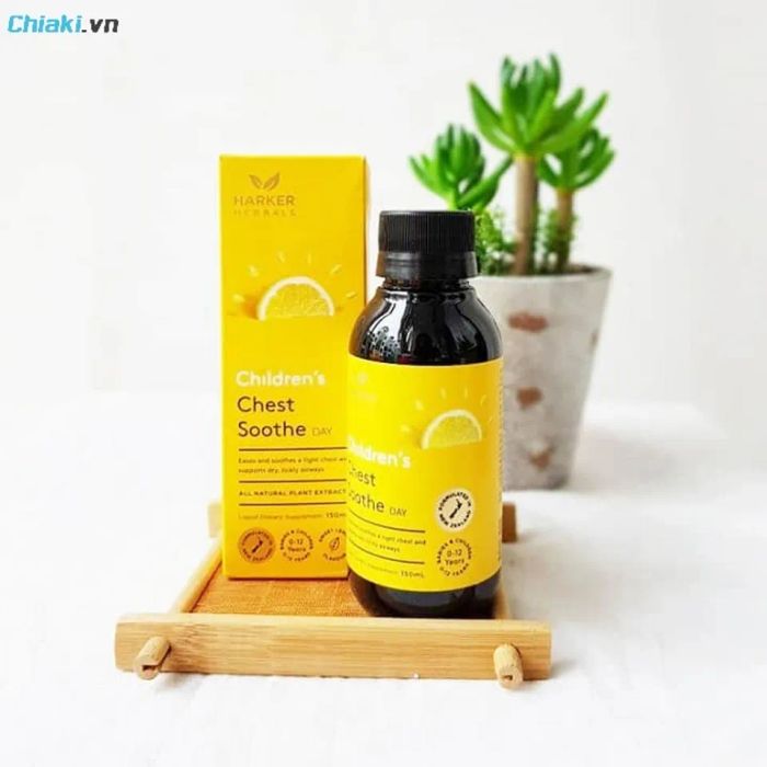 Siro Harker Herbals Children’s Chest Soothe Day giúp giảm ho, tăng cường sức đề kháng