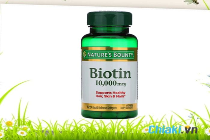 Viên uống Biotin Nature’s Bounty