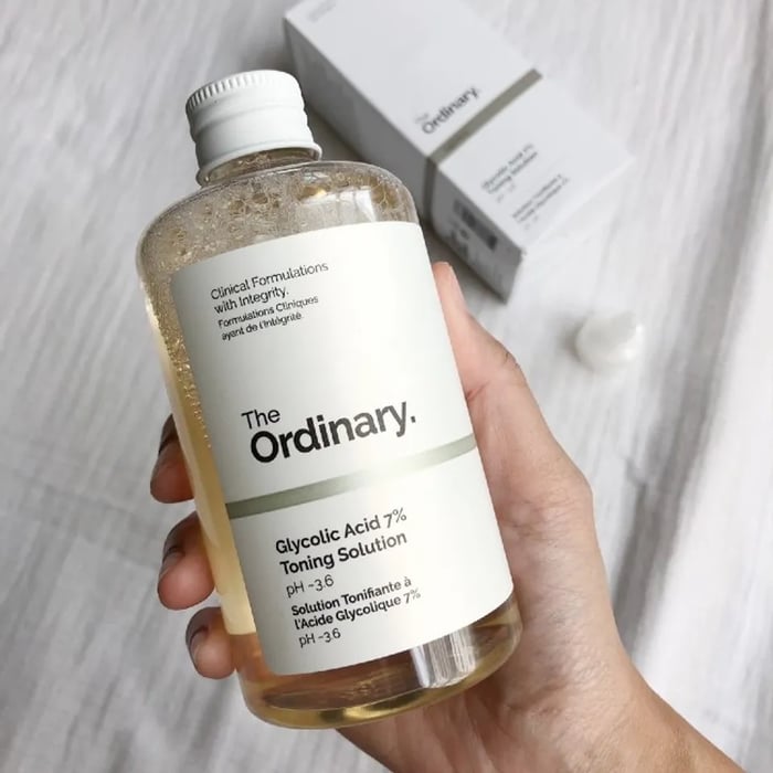 Toner The Ordinary Glycolic Acid được biết đến rộng rãi với khả năng làm sạch và cung cấp độ ẩm cho làn da.