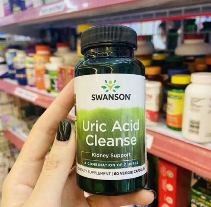 Thuốc chữa gout Swanson của Mỹ