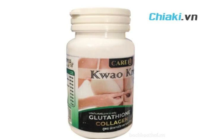 Viên uống nở ngực Thái Care U Kwao Kreu Upsize Glutathione Collagen