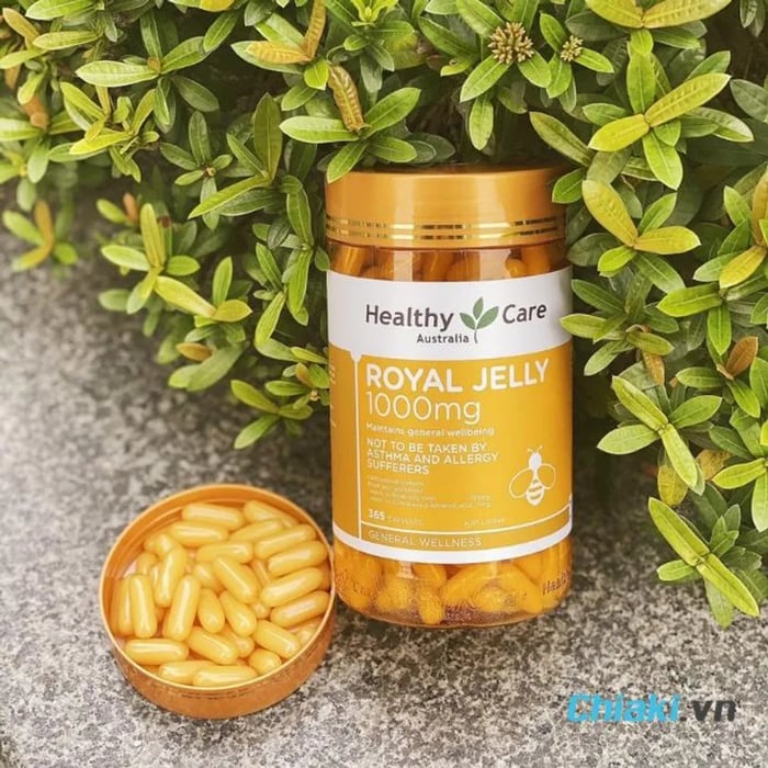 Sữa ong chúa Royal Jelly 1000mg Healthy Care