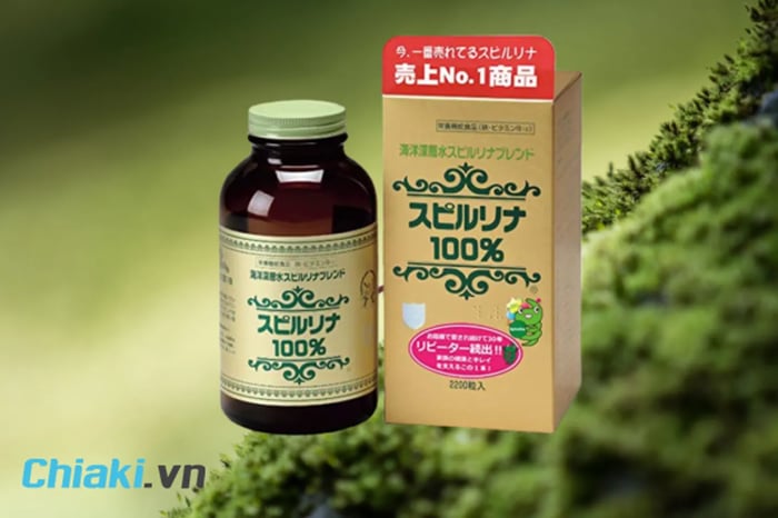 Viên tảo xoắn Spirulina từ Nhật