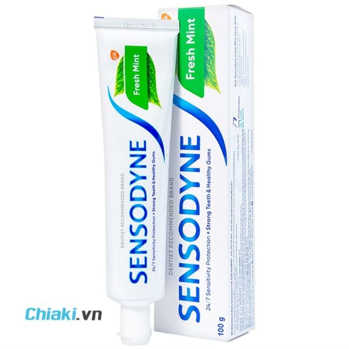 Kem đánh răng trị hôi miệng Sensodyne