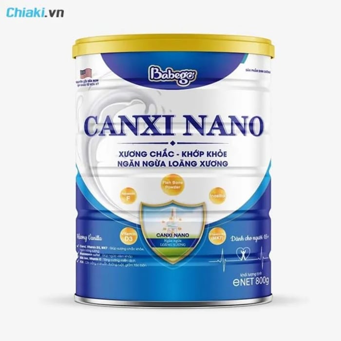 TOP 9 sản phẩm canxi nano dành cho người lớn dễ hấp thu hiệu quả 