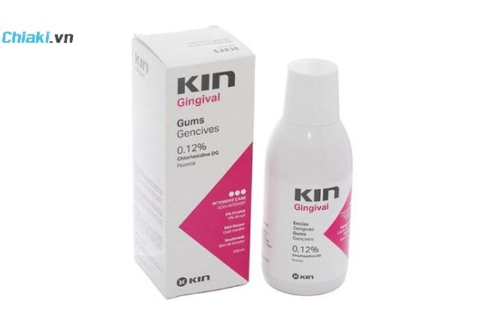 Nước súc miệng Kin Gingival ngăn ngừa mảng bám