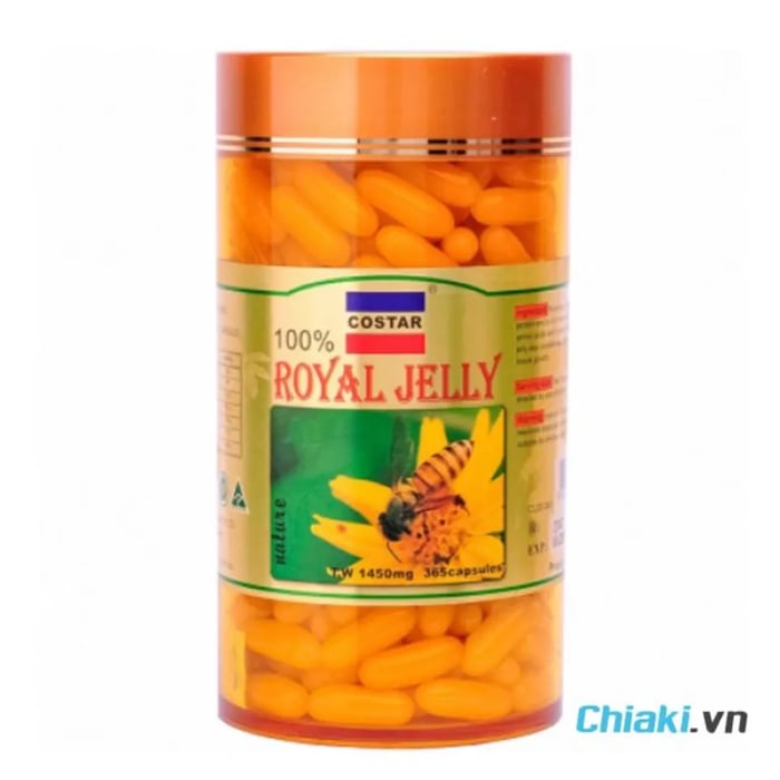 Sản phẩm <em>Sữa ong chúa Costar Royal Jelly 1450mg</em>