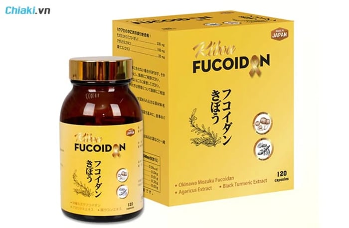 Viên Fucoidan vàng Kibou