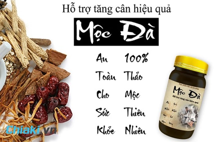 Tăng cân thảo mộc nam Mộc Đà