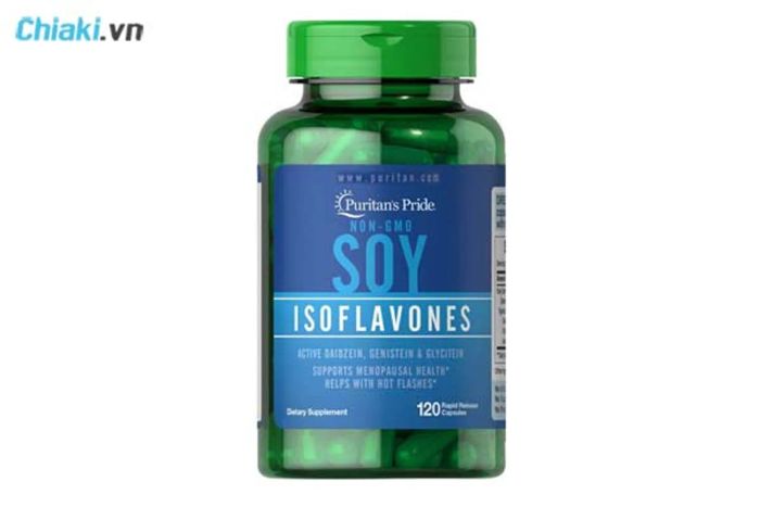 Mầm đậu nành Non-GMO Soy Isoflavones từ Puritan's Pride