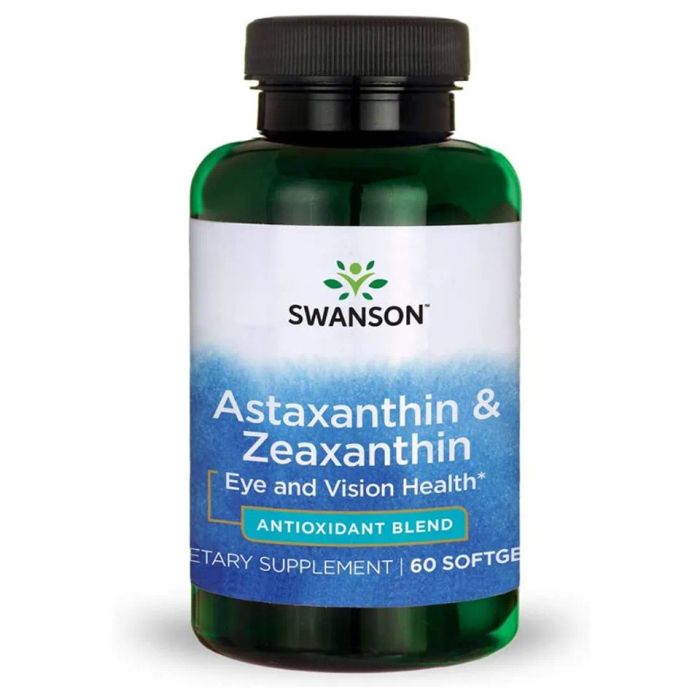 Thuốc bổ mắt Swanson Ultra Astaxanthin & Zeaxanthin 