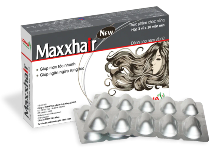 Công dụng, hiệu quả và giá bán Maxxhair năm 2022