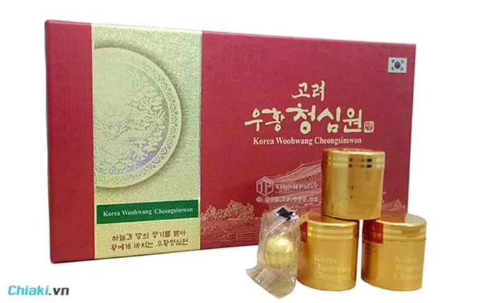 thuốc chống đột quỵ hàn quốc Korea Woohwang Cheongsimwon