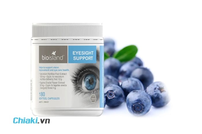 Viên uống bổ mắt Bio Island Eyesight Support của Úc