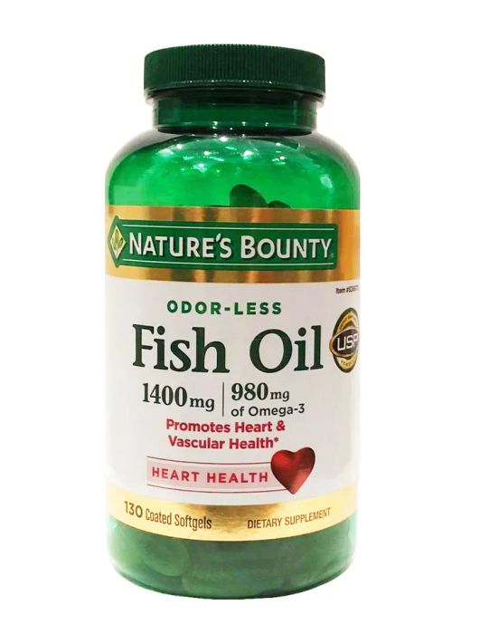 Thuốc bổ mắt Nature's Bounty Fish Oil