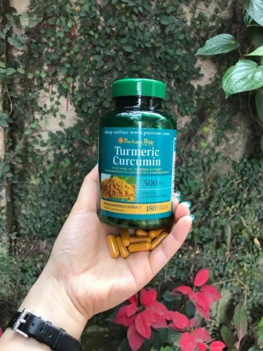 Tinh chất nghệ vàng Curcumin Puritan’s Pride 500mg