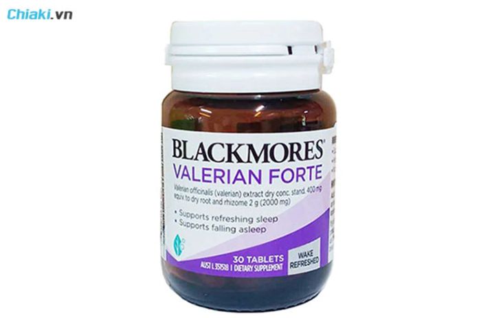 Viên uống ngủ Blackmores Valerian Forte 2000mg