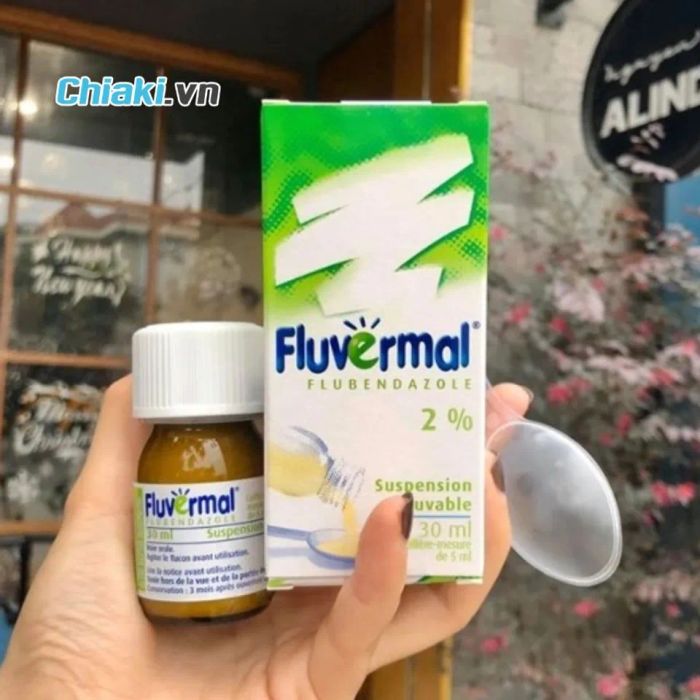 Thuốc tẩy giun cho trẻ em Fluvermal 30ml